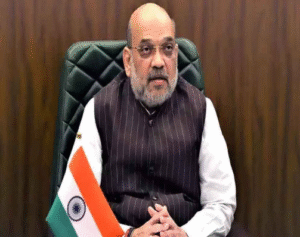 Amit Saha adressing Terrorists attack of Batla House