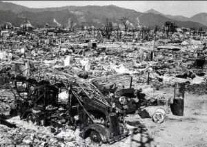 Hiroshima bombing effect